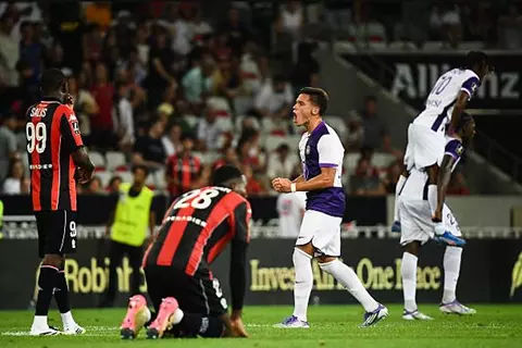 الدوري الفرنسي.. نيس يخسر أمام تولوز.. موناكو ينتصر على لوهافر.. وليون يعبر لانس